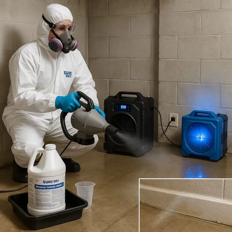 Sanitization and Odor Removal process in South Pasadena, FL
