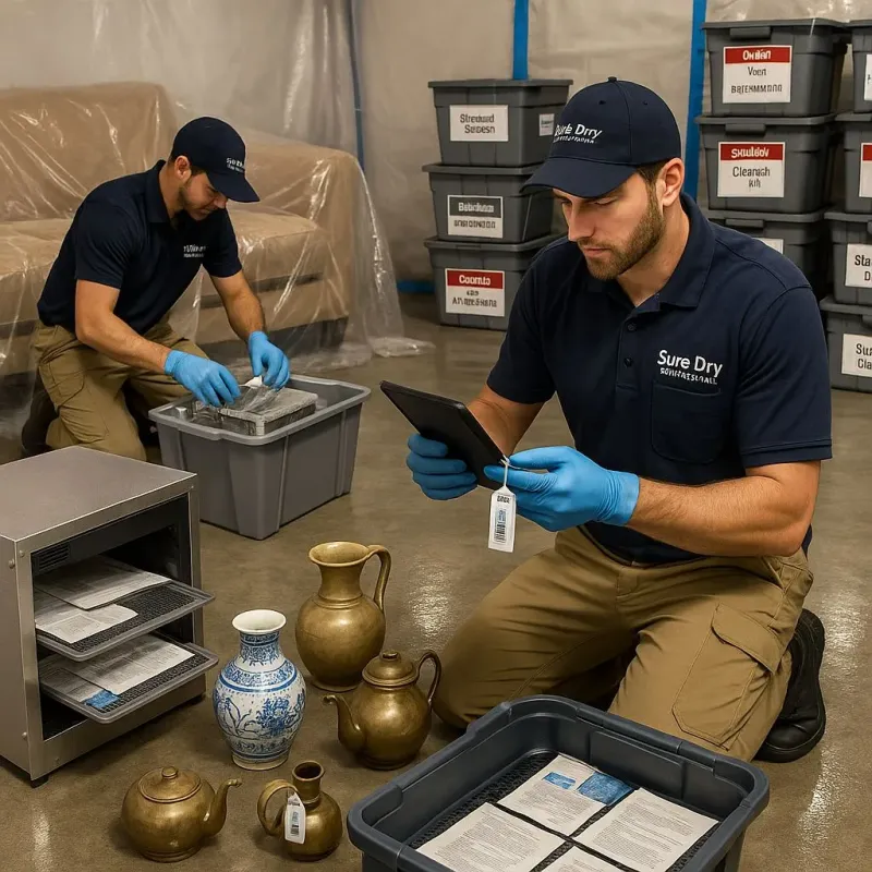 Content Protection and Restoration process in South Pasadena, FL